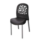 Ver imagem 1 de Cadeira Deluxe Forte Plástico Preto