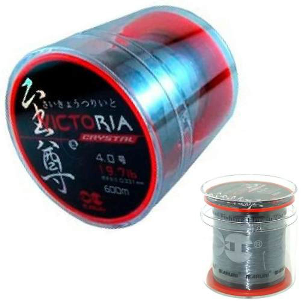 Linha de Pesca Monofilamento Victoria Cinza 0,66mm - 290 metros - 2