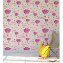 Ver imagem 1 de Papel De Parede Para Sala Em Tons De Rosa Com Desenho De Coração