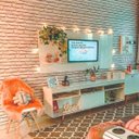 Ver imagem 4 de Papel De Parede Para Sala Quarto Com Efeito Tijolinho Branco