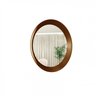 Espelho Decorativo Paella Marrom 60 cm Redondo - 1