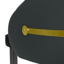 Ver mais imagens de Cadeira de Jantar Estofada Design La Martina - Preto
