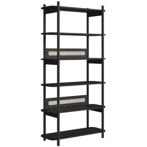 Estante Industrial 6 Prateleiras Arlo A10 Nero/preto - Mpozenato