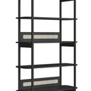 Ver imagem 6 de Estante Industrial 6 Prateleiras Arlo A10 Nero/preto - Mpozenato