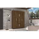 Ver imagem 5 de Guarda Roupa 6 Portas Capitiva Imbuia