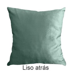 Kit 2 Capas para Almofada Drapeada em Veludo Quadrada Verde Menta - 5
