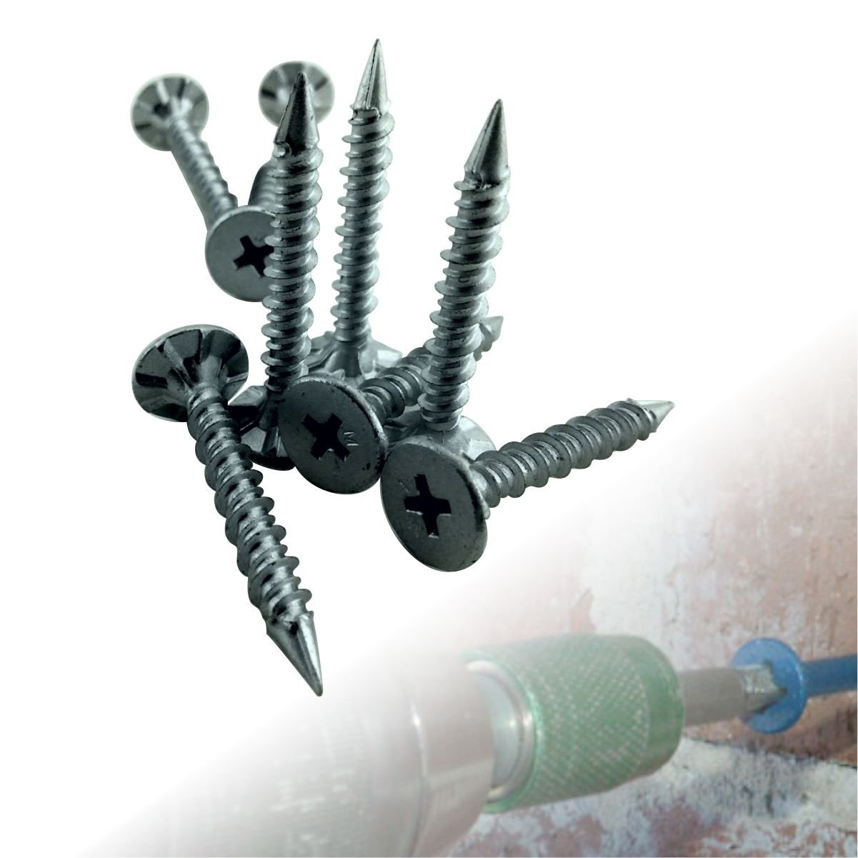 Parafuso para Concreto 4,2x32mm RUSPERT - GlobalPlac - 10 Unid