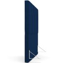 Ver imagem 7 de Cabeceira Cama Box Solteiro 100cm Aura Suede W01 Azul - Mpozenato