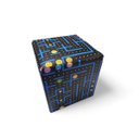 Ver imagem 1 de Mini Puff Banqueta Quadrado Cubo Decorativo Courino e Suede Game Courino