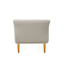 Ver imagem 4 de Recamier Estofado Ari 195cm King Size Suede Bege