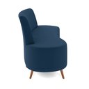 Ver imagem 4 de Sofá 2 Lugares Living 160cm Pé Palito Maraú Veludo K01 - D’Rossi