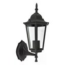 Ver imagem 1 de Arandela Glight Colonial 155 1xe27 Externa Preta Sextavada em Alumínio