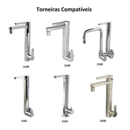 Filtro Refil Compatível Torneira Deca Twin, Couple E Single - 2 Filtro Refil Compatível Torneira Deca Twin, Couple E Single - 2