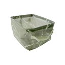 Ver imagem 2 de Kit 2 Cesto Organizador Em Tecido Multiuso Infantil Cesta Organizadora Brinquedo Decorativa Cinza