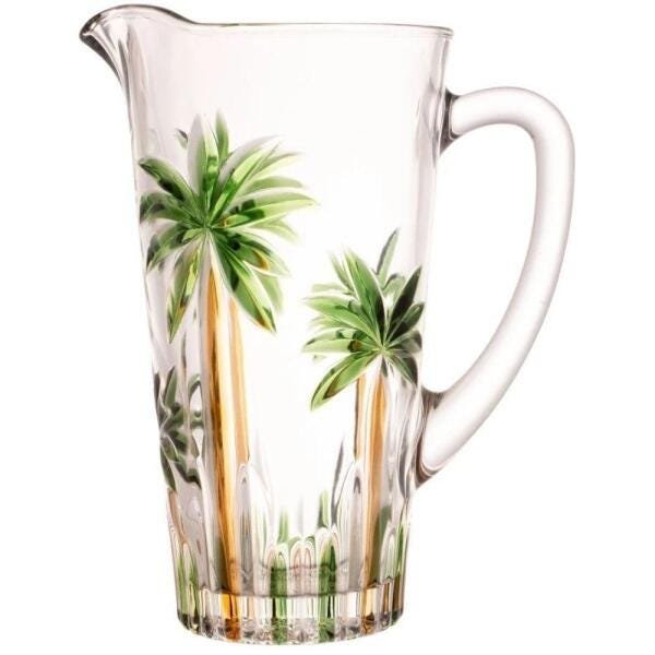 Jarra Palm Tree 1.5 Litros Cristal - Wolff