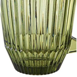 Jarra de Vidro Prensado Bretagne Verde 1,6L – Full Fit - 3