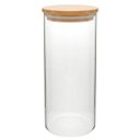 Ver imagem 1 de Porta Mantimento em Vidro com Tampa em Bamboo 1,4 L Full Fit