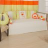 Kit Cama Babá Quarto Bebê Madagascar - 07 peças - 2
