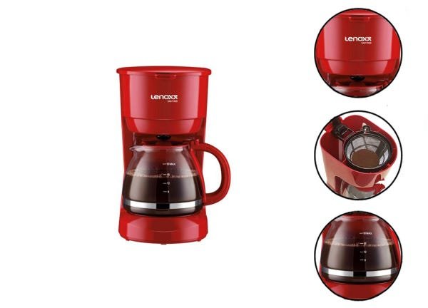 Cafeteira Lenoxx Easy 19 Xícaras Vermelha Pca-019:127v - 1