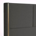 Ver imagem 3 de Cabeceira Cama Box Casal Estofada Essence 140cm com Sapatas Plásticas Braços Laterais