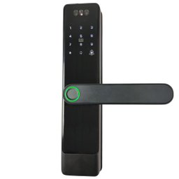 Fechadura Digital Eletronica Biometria Reconhecimento Facial Wifi App Senha Cartao Chave Bateria Rec - 7
