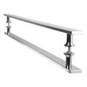 Ver imagem 1 de Puxador Barra Chata Inox Para Porta De Madeira Vidro 30 cm