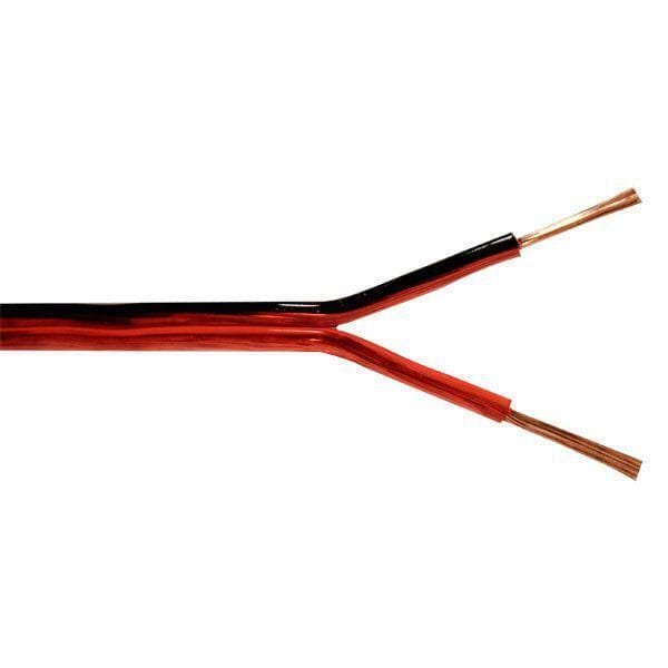 Cabo Bicolor Cristal 2X20Awg 2X0,50Mm Vermelho C/100M Pompeia - 1
