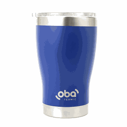 Copo Térmico Aço Inox com Tampa 473 Ml Oba Térmic - 2