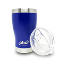 Ver imagem 1 de Copo Térmico Aço Inox com Tampa 473 Ml Oba Térmic