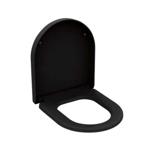 ASSENTO CARRARA DUNA LEVEL NEXO SMART VESUVIO NEO EASY CLEAN PRETO SOFT CLOSE RESINA TERMOFIXO TIGRE - 2