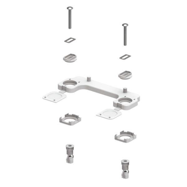 Assento Oval Universal Branco Soft Close Easy Clean Tigre Resina Termofixo - 5