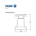 Ver imagem 4 de Acabamento Registro Gaveta Pressão Cromo Nova Gyro Cr Tigre
