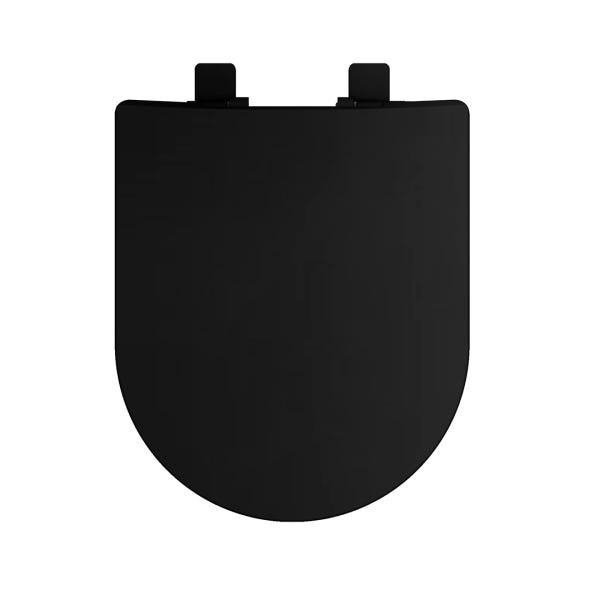 ASSENTO CARRARA LINK LK DUNA NUOVA VESUVIO PRETO FOSCO SLOW CLOSE RESINA TERMOFIXO - 2