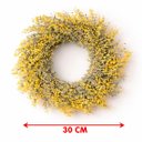 Ver imagem 4 de Guirlanda Artificial Decoração Parede Porta Flores Artificial de 30cm