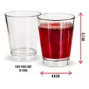 Ver imagem 2 de Kit com 50 Copo Shot Aperitivo Licor Drink Acrílico Cristal