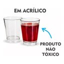 Ver imagem 4 de Kit com 50 Copo Shot Aperitivo Licor Drink Acrílico Cristal
