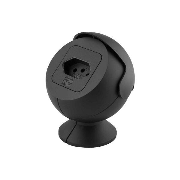 Netbox Pearl Preto com Tomada Cabo 1,5 Mts - 1