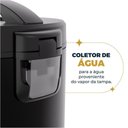 Ver imagem 4 de Panela de Arroz Elétrica Britânia BPA06A 2L 400W Revestimento Antiaderente Preto 220V