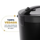 Ver imagem 5 de Panela de Arroz Elétrica Britânia BPA06A 2L 400W Revestimento Antiaderente Preto 220V