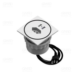 Emoji Tec 1Tom+2Usb Com Anel Branco-Preto - 2