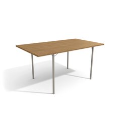 Conjunto 4 Pés Sena M057 Kappesberg Base P/ Mesa Cor Níquel - 3
