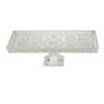 Travessa Com Pé De Cristal De Chumbo Dragon 34 X 15 X 10,5 - 1