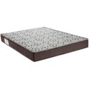 Ver imagem 1 de Colchão Casal 138x188x18 Espuma D45 Bordado Iso Marrom Branco - Ortobom