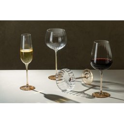 Kit 2 Taças de Vinho de Vidro com Haste Âmbar Classic 560ml - 4