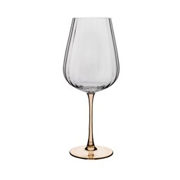Kit 2 Taças de Vinho de Vidro com Haste Âmbar Classic 560ml - 2