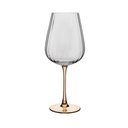 Ver imagem 2 de Kit 2 Taças de Vinho de Vidro com Haste Âmbar Classic 560ml