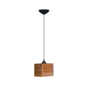 Ver imagem 2 de Kit com 3 Luminárias Minimalista Cannes de Teto 14cmx12cm em Madeira Nobre