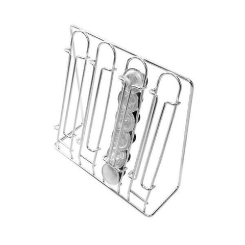 Porta capsulas una lato nespresso cromado - Jomer