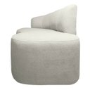 Ver imagem 5 de Sofá Orgânico 2 Lugares Living Plaza 1,45m Linho Bouclê Bege Sofa Store