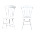 Ver imagem 3 de Cadeira Espanha de Madeira Laqueada Branca - 2 Unidades